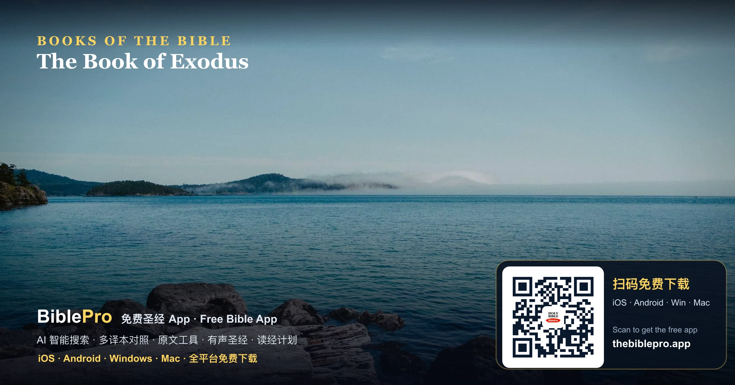 出埃及記導覽:救贖、立約與神的同在(全書概覽)