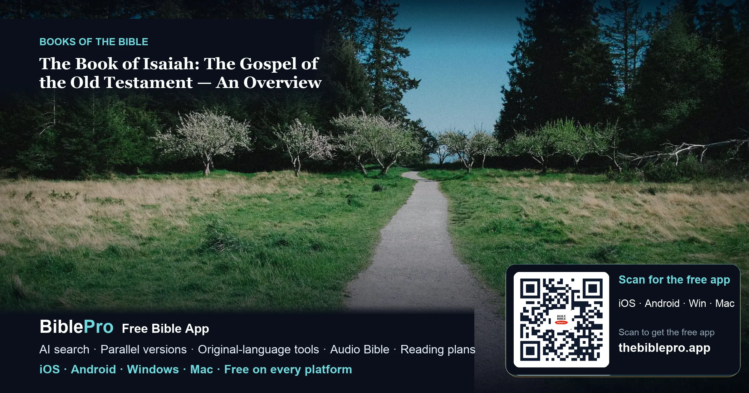 The Book of Isaiah: The Gospel of the Old Testament — An Overview