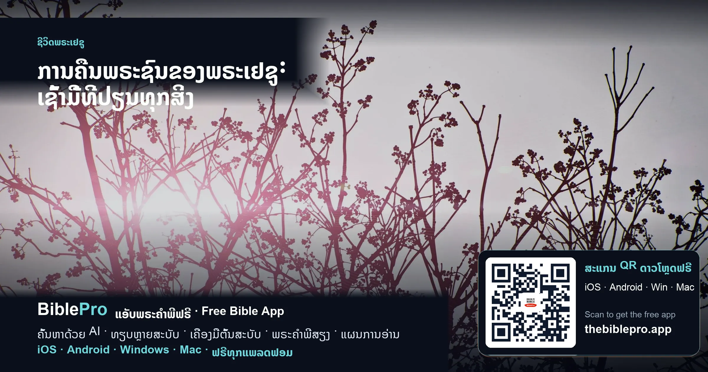 ການຄືນພຣະຊົນຂອງພຣະເຢຊູ: ເຊົ້າມື້ທີ່ປ່ຽນທຸກສິ່ງ