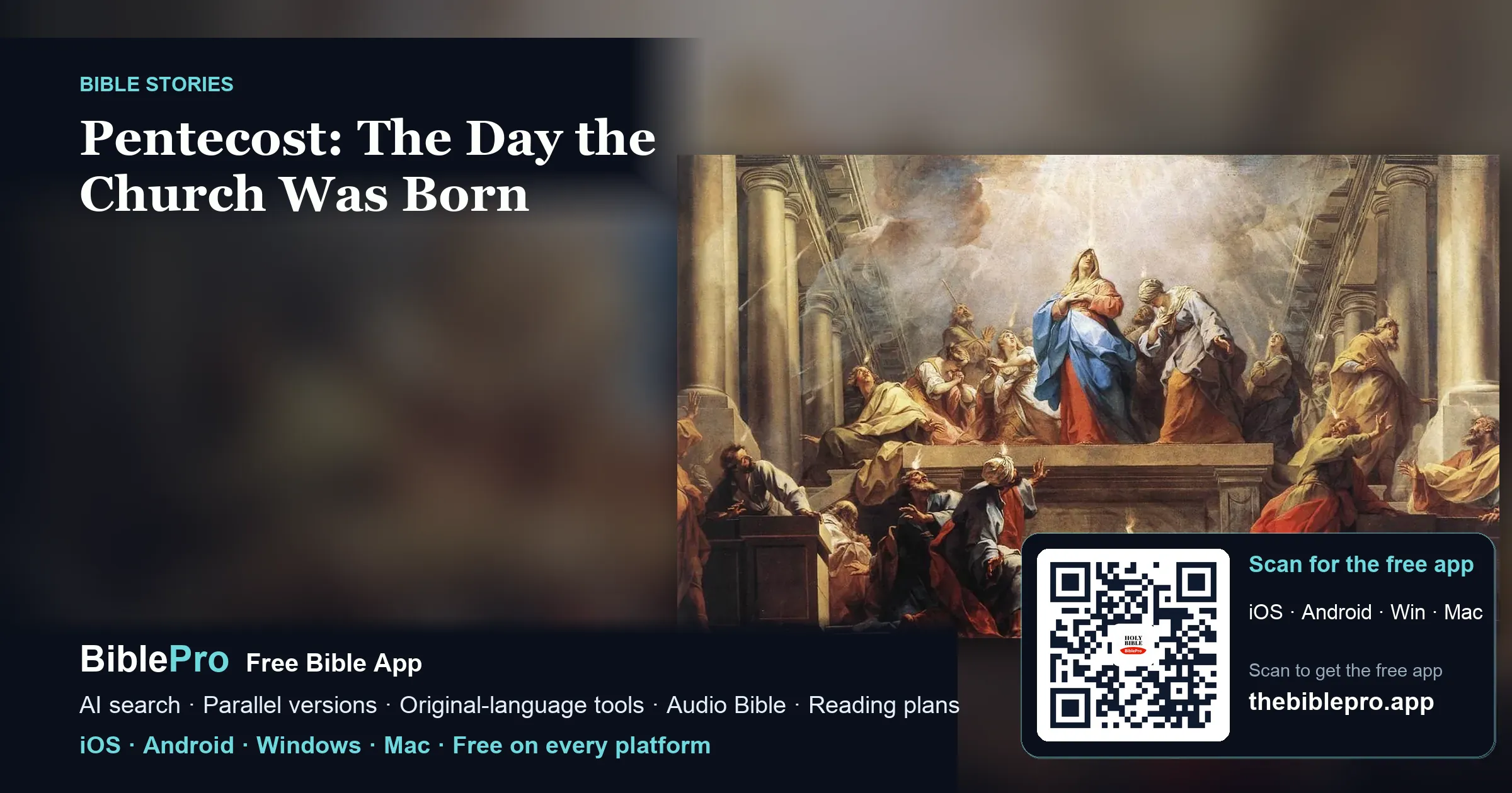 Pentecost: The Day the Church Was Born