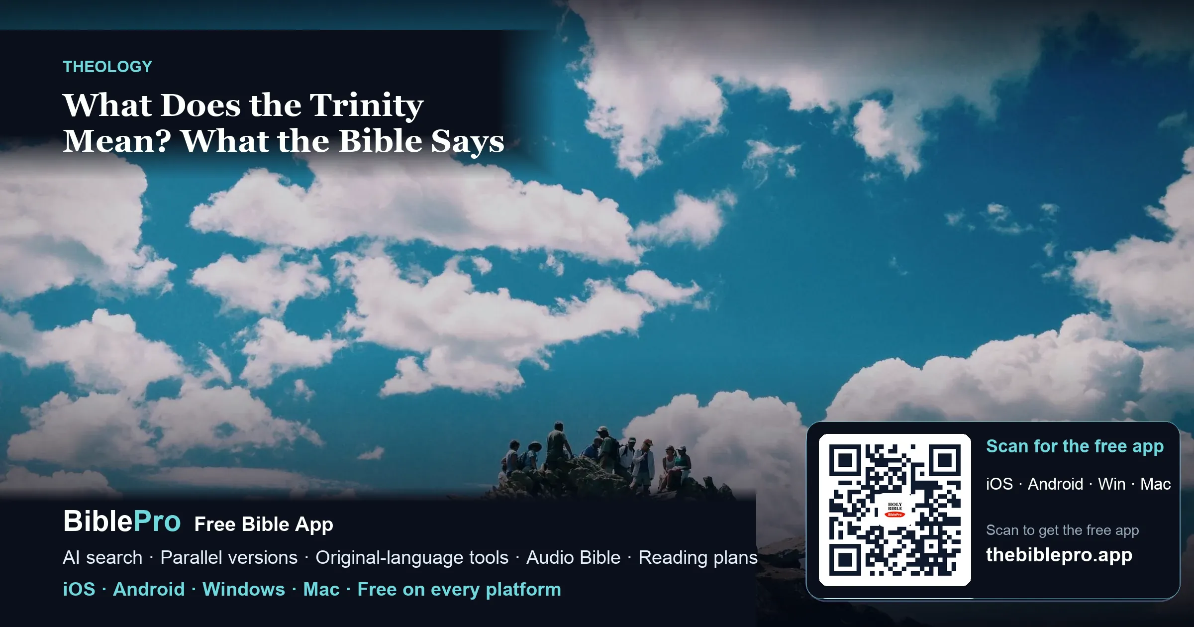 What Does the Trinity Mean? What the Bible Says