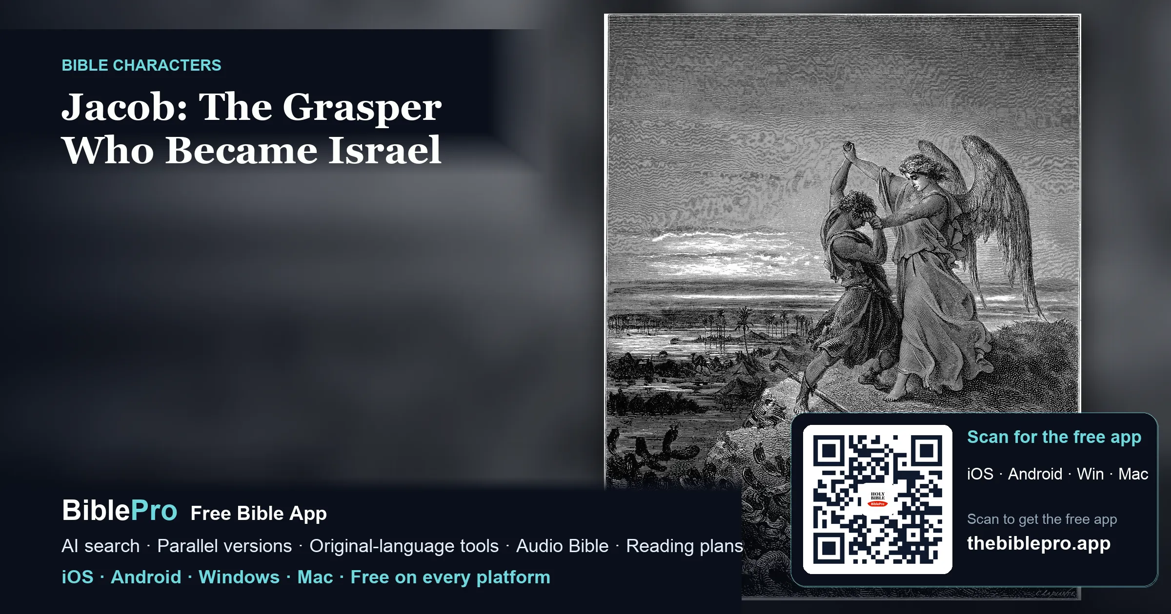 Jacob: The Grasper Who Became Israel