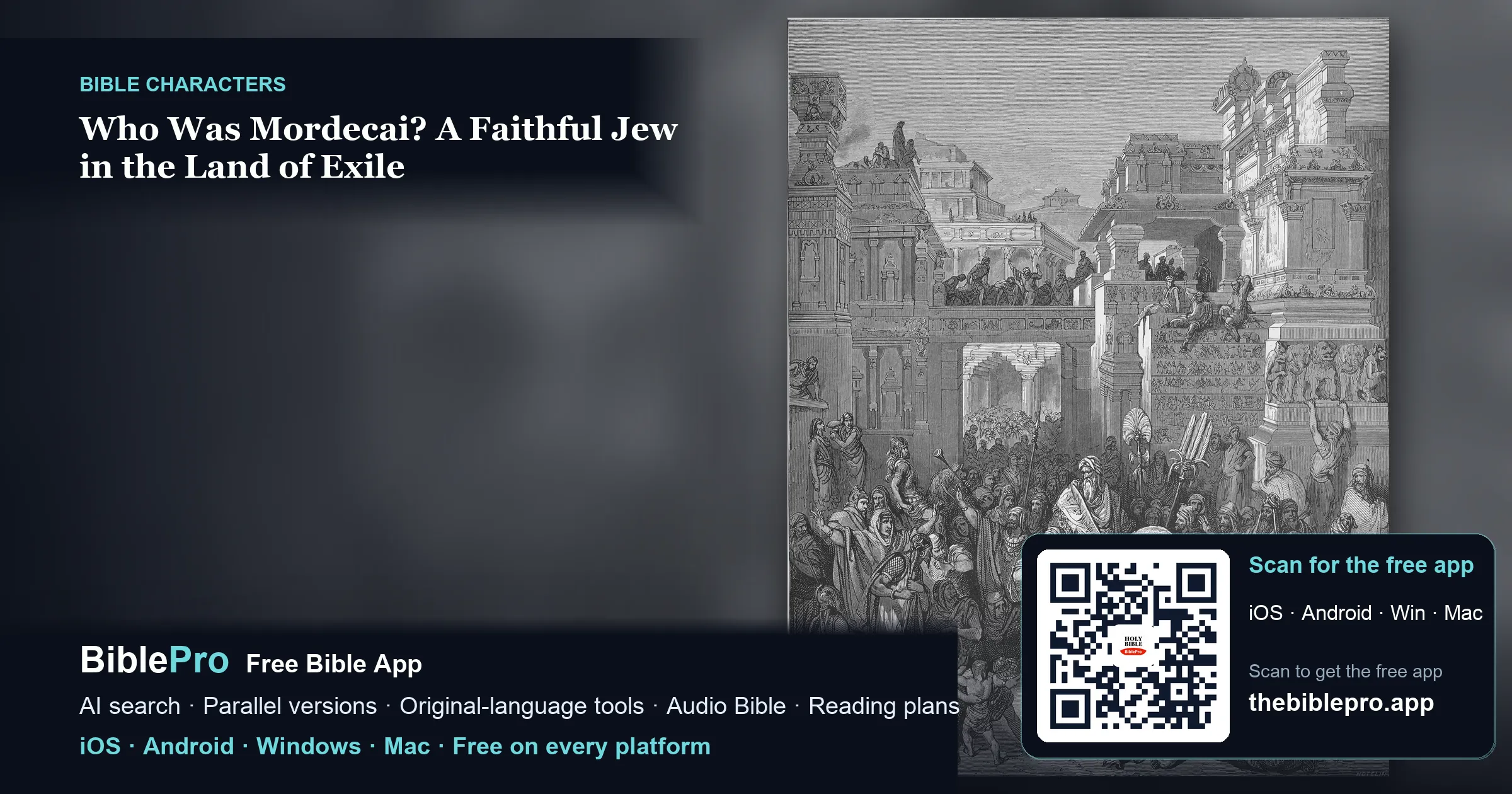 Who Was Mordecai? A Faithful Jew in the Land of Exile