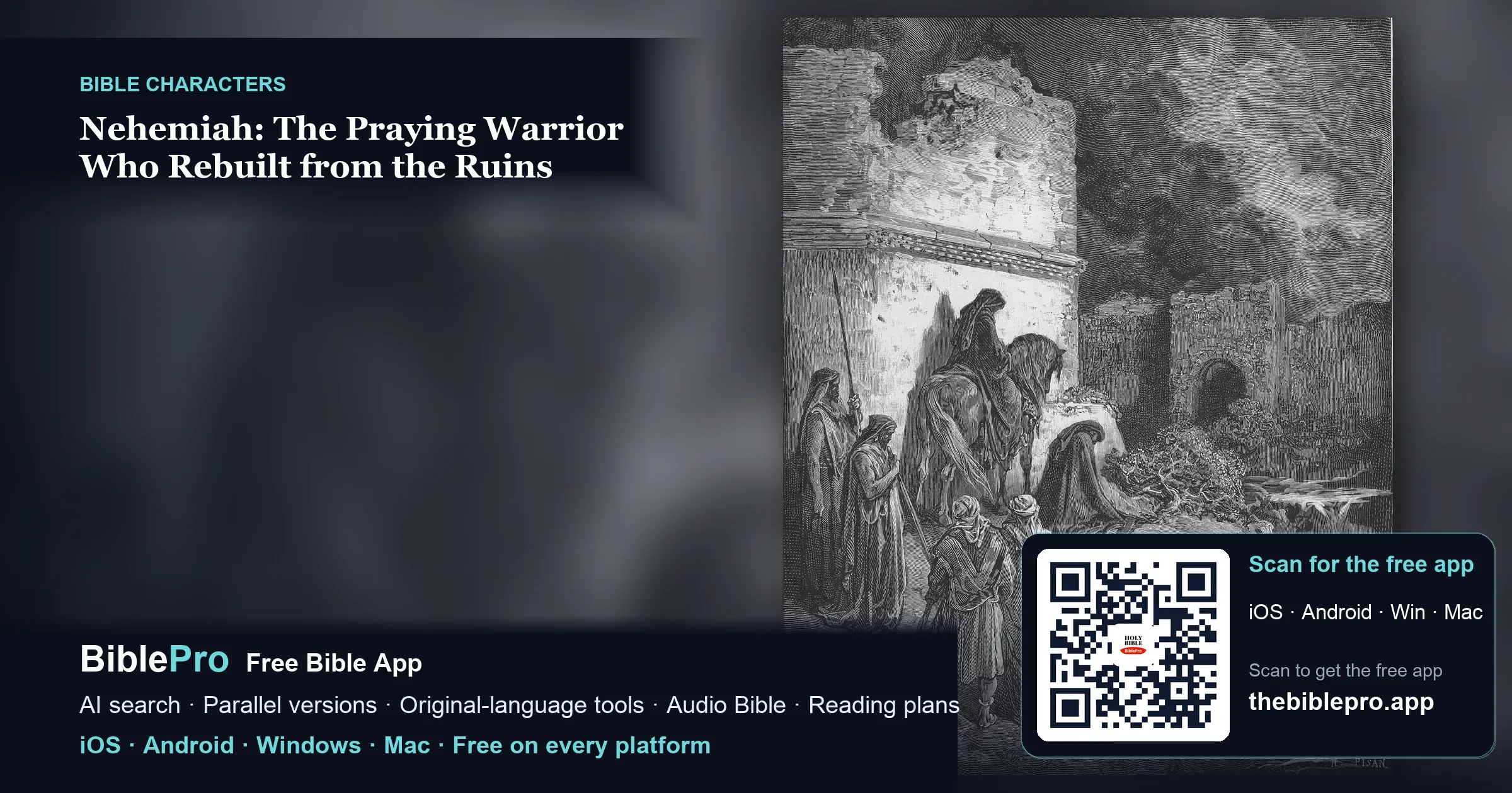 Nehemiah: The Praying Warrior Who Rebuilt from the Ruins