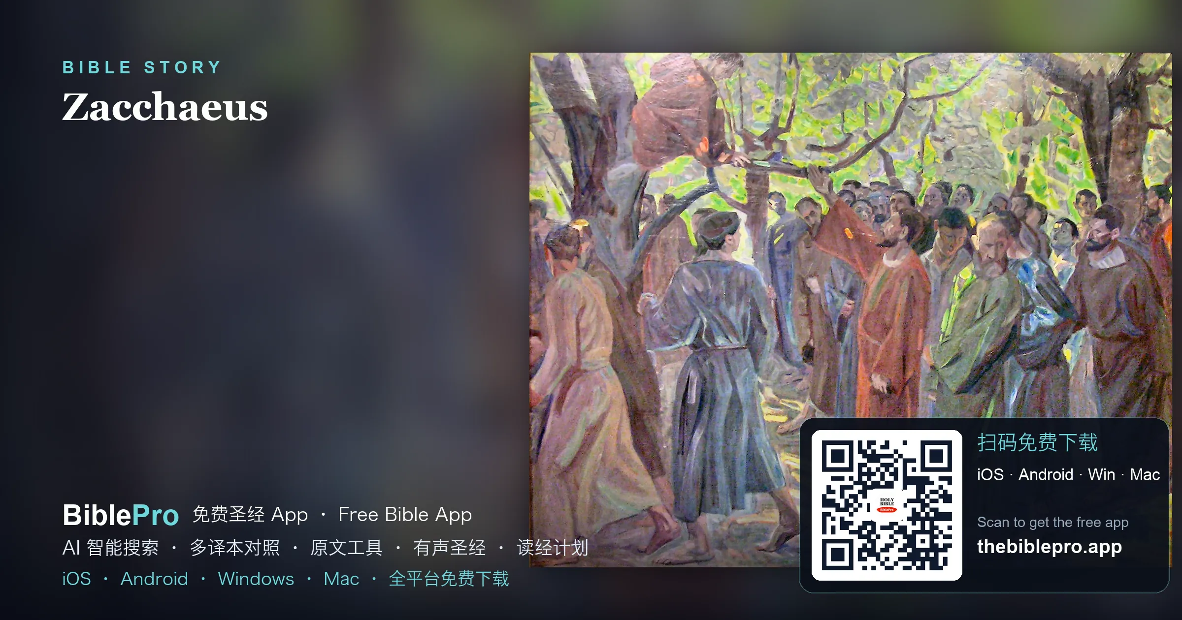 撒该爬上桑树：一个被弃者被主寻回
